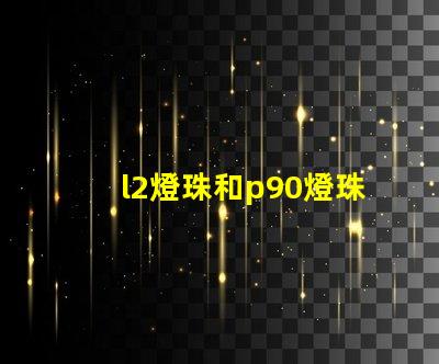 l2燈珠和p90燈珠哪個好 q5燈珠和t6燈珠哪個好